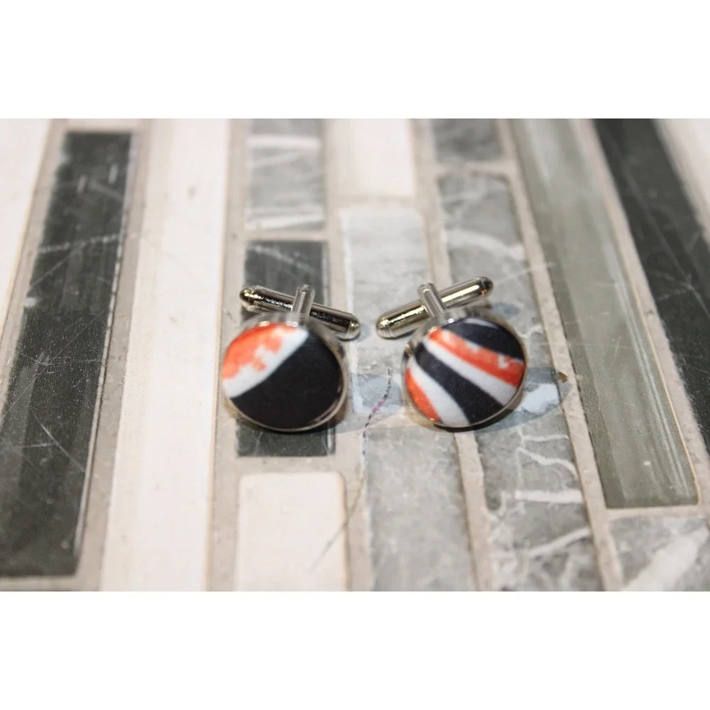 Hi Tie Silk Tie Set 3pcs Wedding Necktie Hankerchief‎ Cufflinks